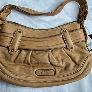 Come Haan-Small Hobo Camel Kaylie